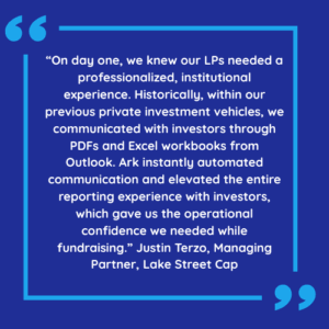 Lake Street Private Equity Operations 